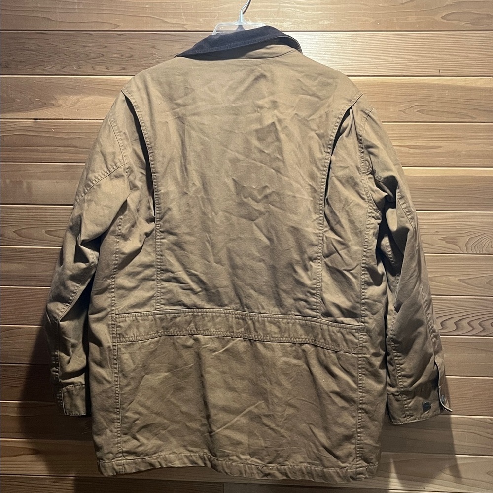 ORVIS FLANNEL LINED VINTAGE BARN CHORE JACKET MENS LARGE WOMENS XL - Picture 7 of 8